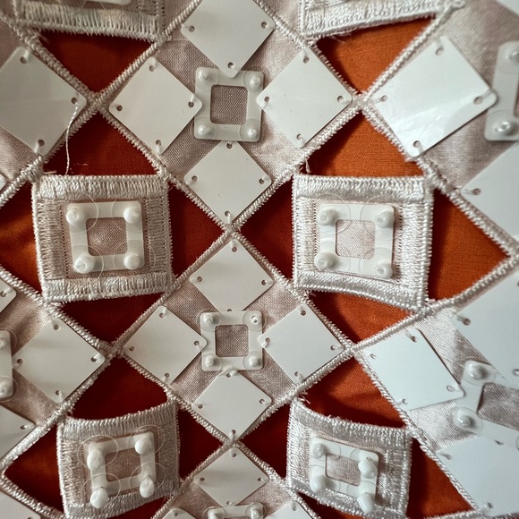 Per Se silk beaded dress size 4 - Picture 3 of 4